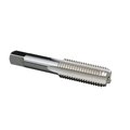 Qualtech Straight Flute Hand Tap, Series DWT, Imperial, 11212 Thread, Bottoming Chamfer, 6 Flutes, Carbon DWTB1-1/2-12